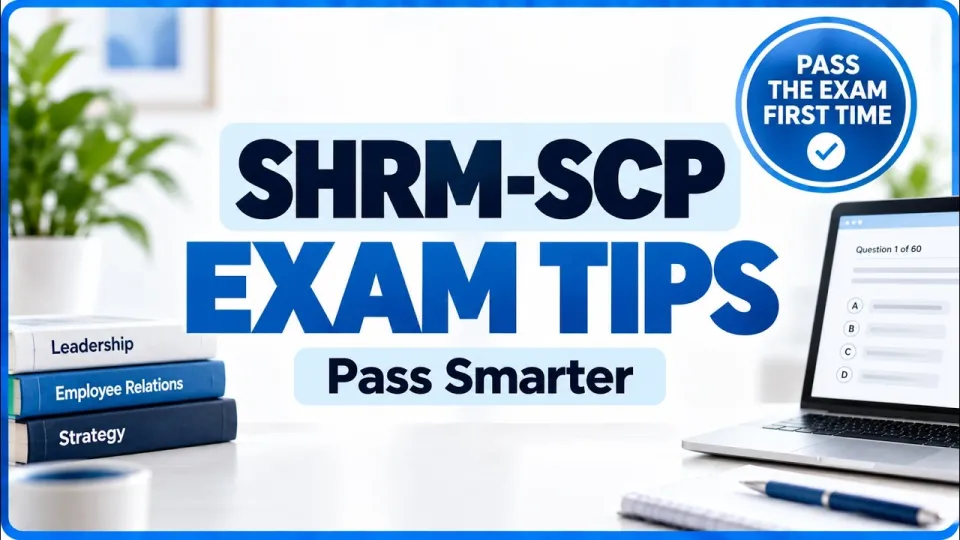 SHRM SCP Exam Tips for Effective Strategic HR Leadership and Success